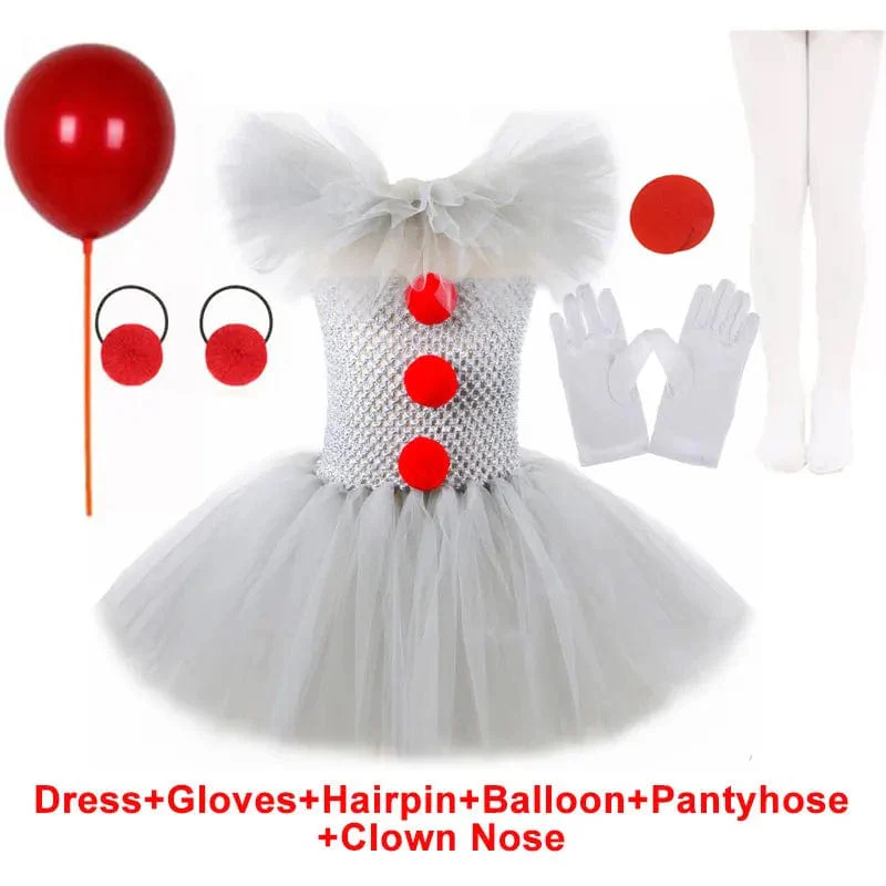 Creepy Clown Tutu Dress - Image 3