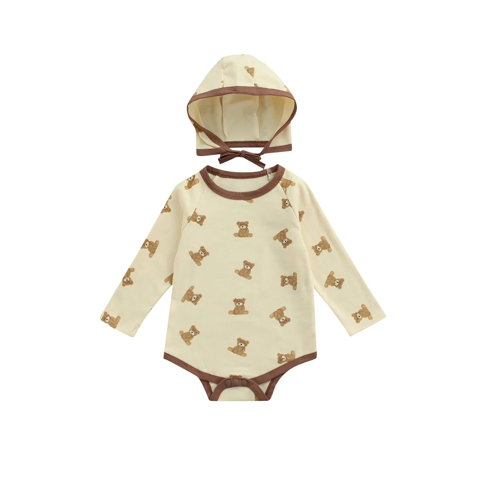 Cute Cartoon Print Baby Rompers - Image 8