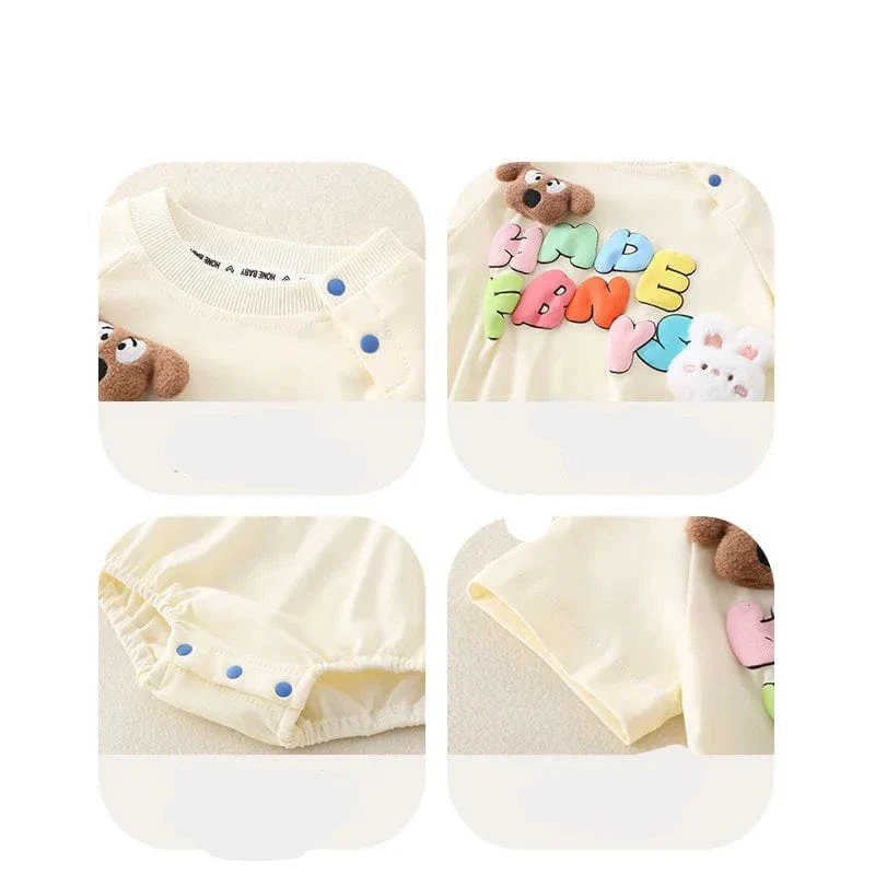 Cute Summer Short Sleeve Bodysuit - Image 4