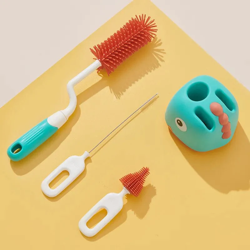 Dino Baby Bottle Cleaning Brush - Image 2