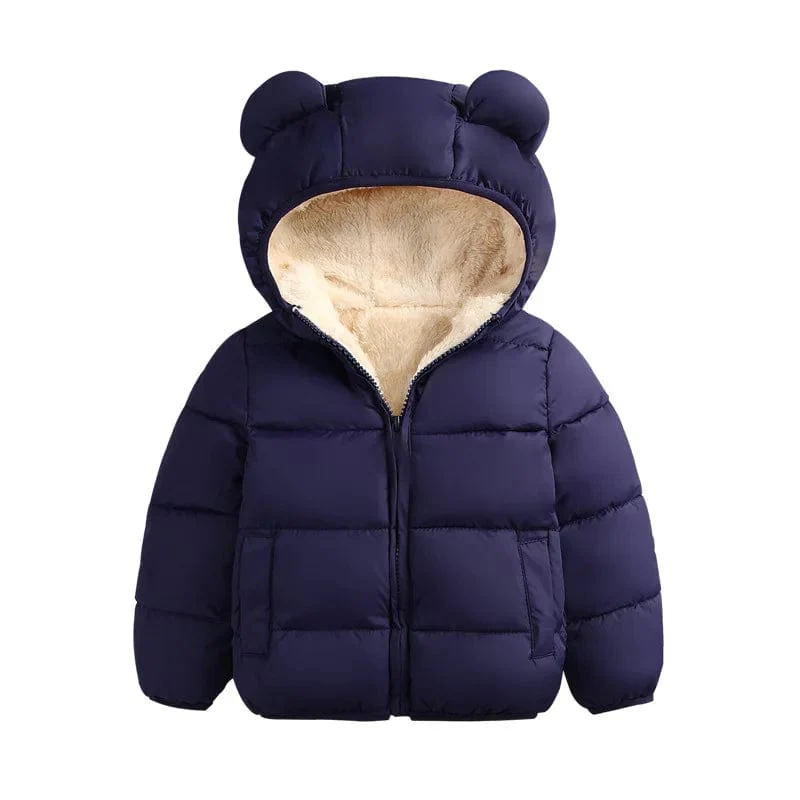 Ear Hooded Winter Coat - Image 3