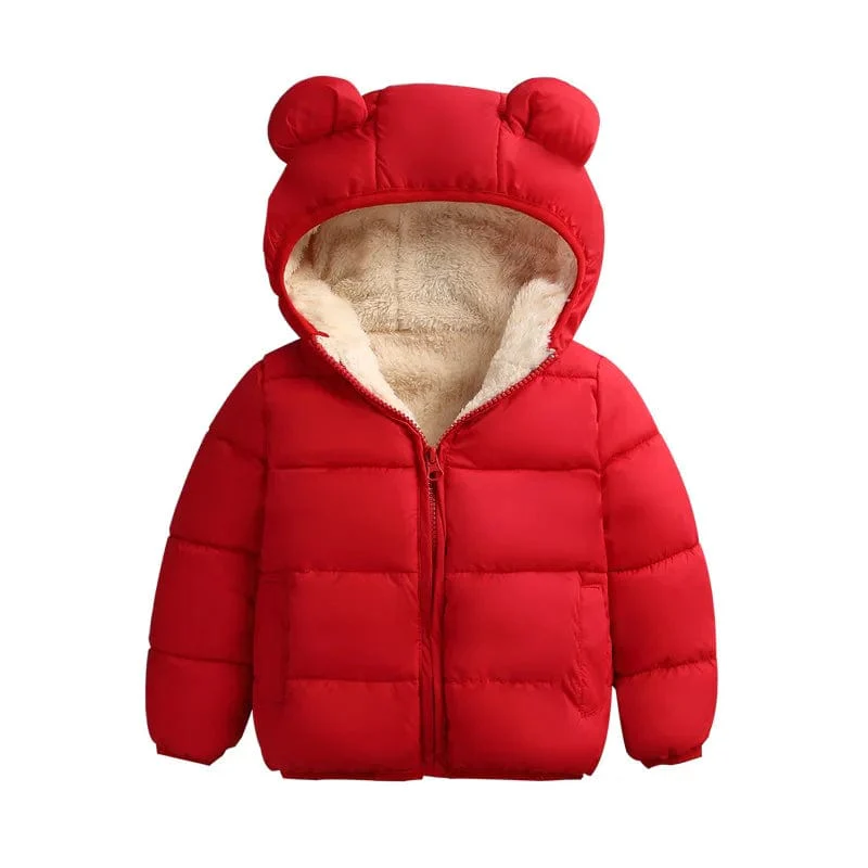 Ear Hooded Winter Coat - Image 8