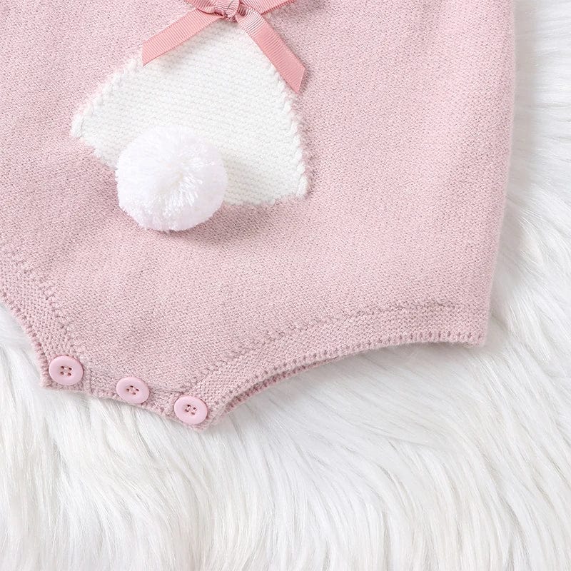 Easter Bunny Print Romper - Image 6