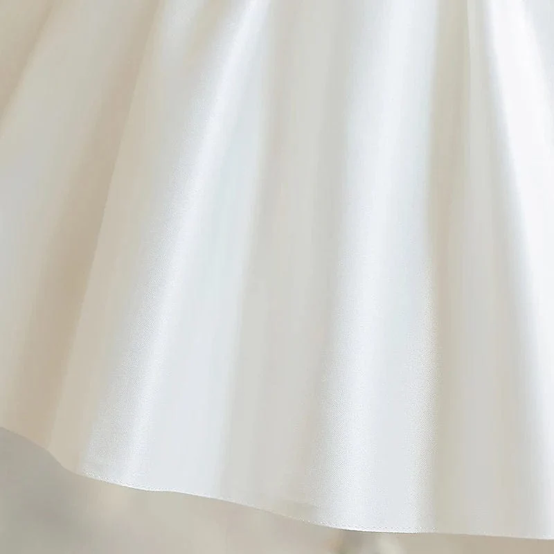 Elegant Bow Girls Dress - Image 6