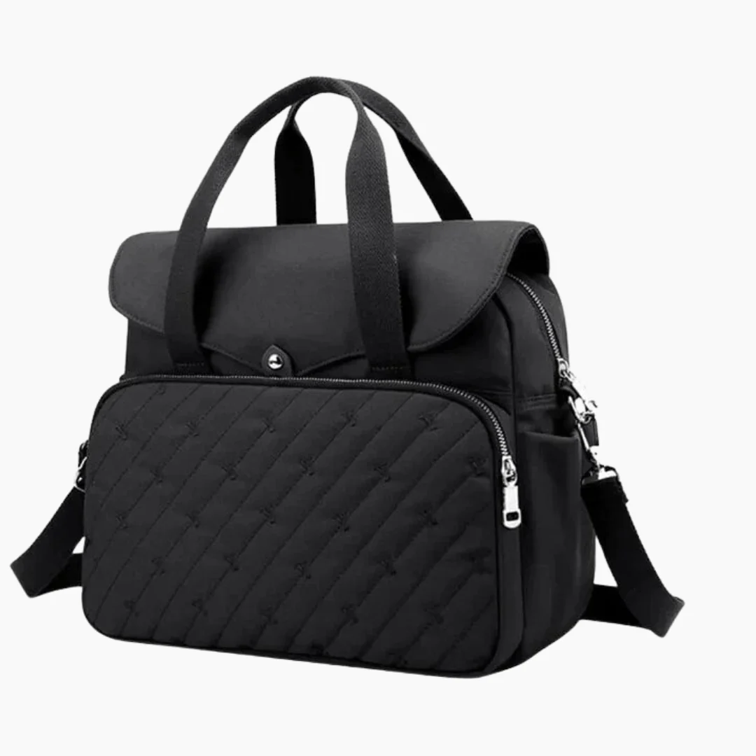 Elegant Quilted Diaper Bag