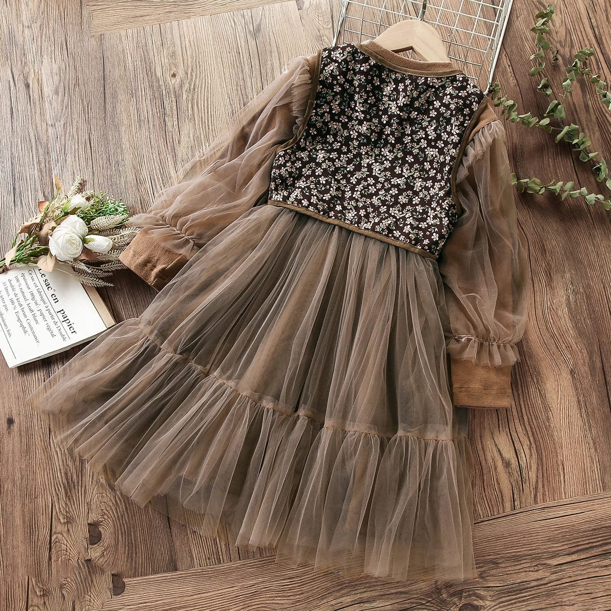 Enchanted Meadow Girls Dress - Image 2