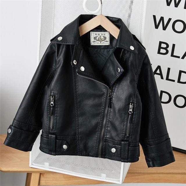 Faux Leather Jacket - Image 8