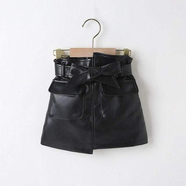 Faux Leather Skirt - Image 3