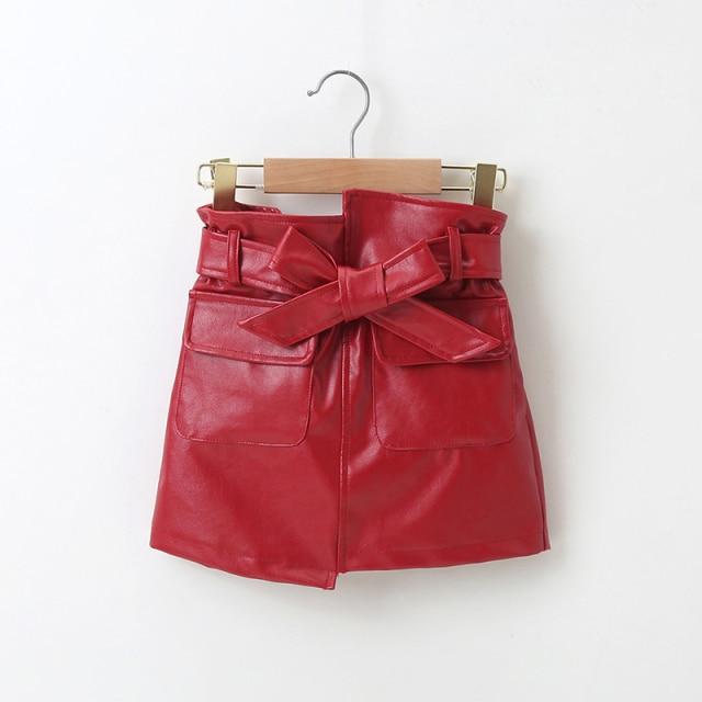 Faux Leather Skirt - Image 5