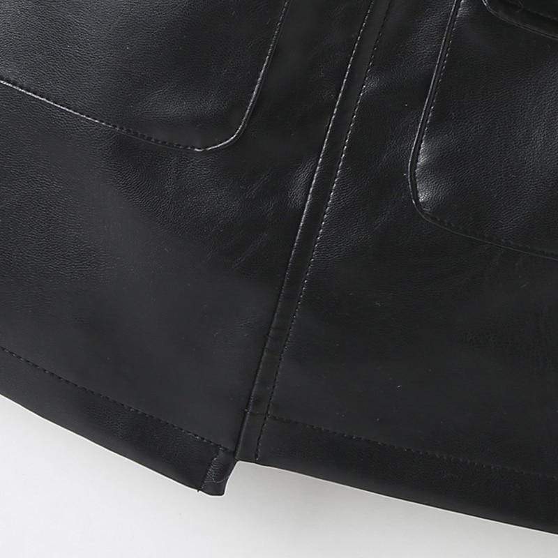 Faux Leather Skirt - Image 7