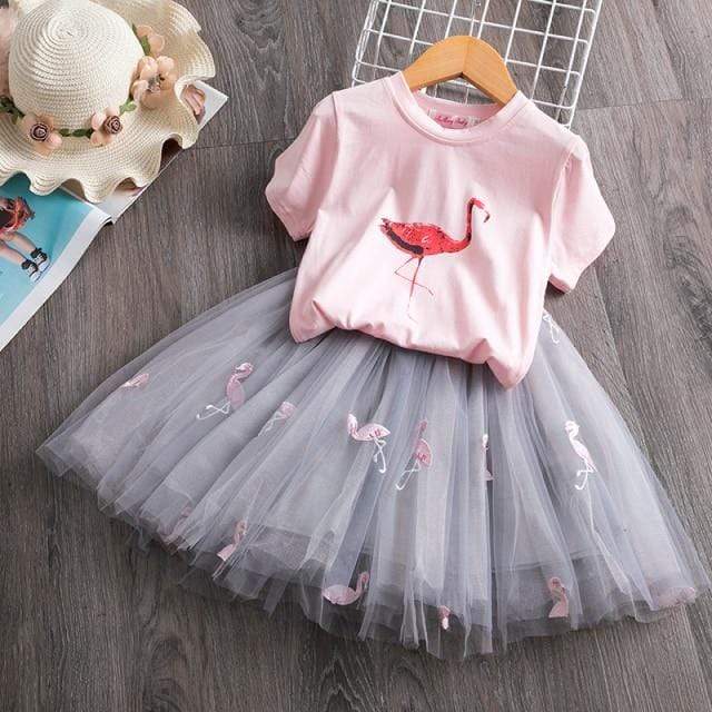 Flamingo Top and Tutu Skirt - Image 2