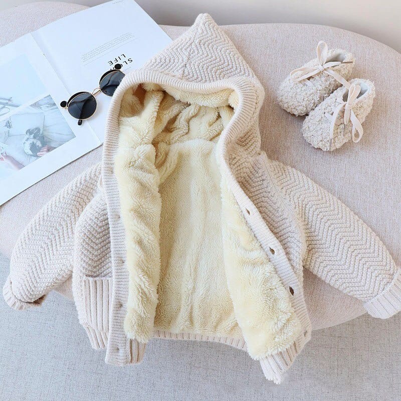 Fleece Lined Hooded Jacket - Image 8