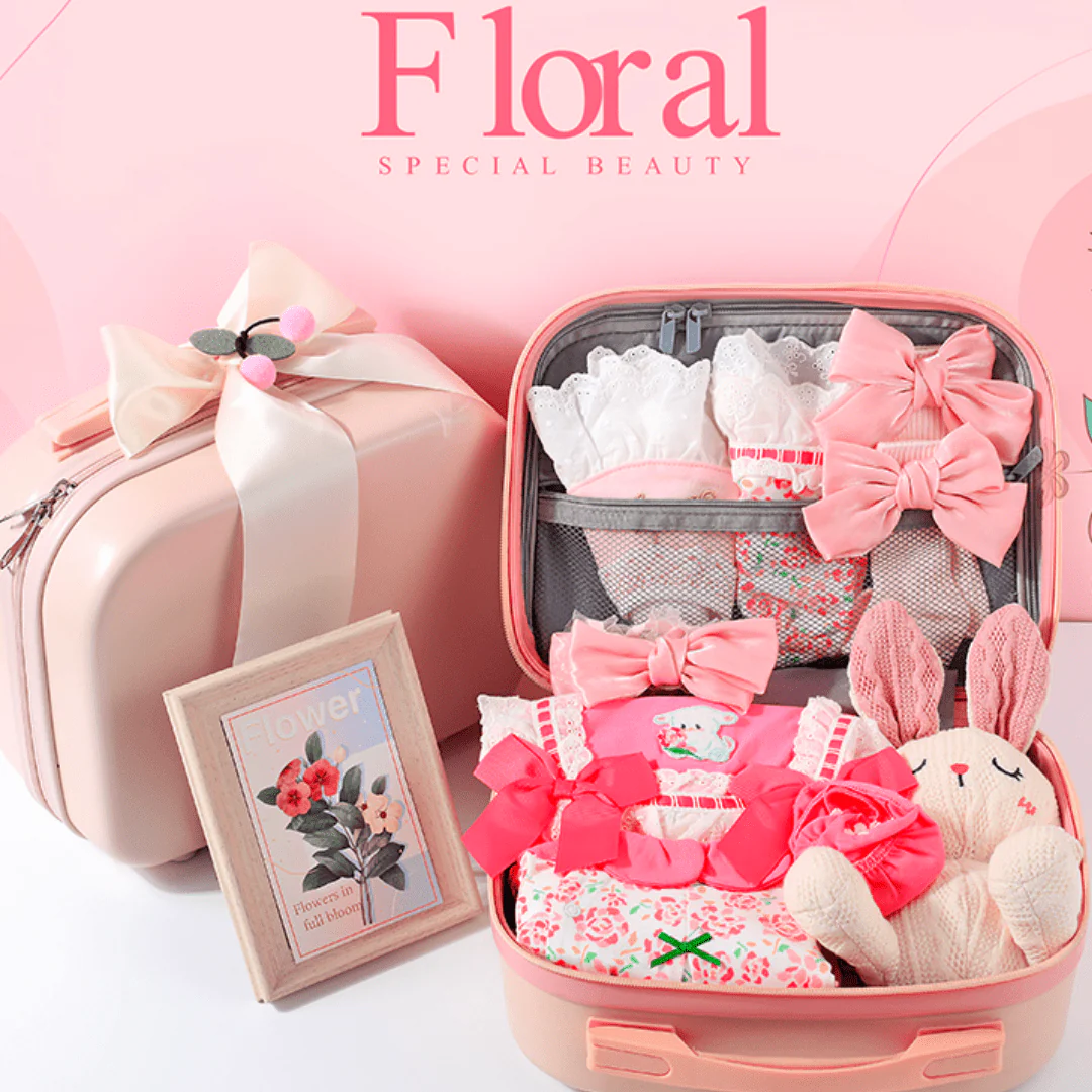 Floral Baby Gift Set - Image 3