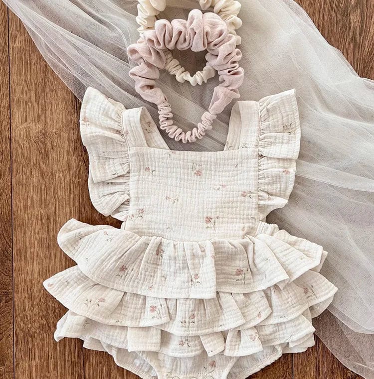 Floral Criss Cross Romper - Image 6