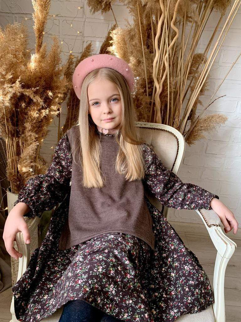 Floral Dress and Vest Set - Image 3