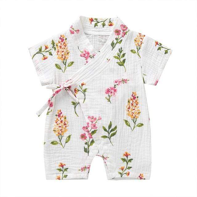 Floral Kimono Rompers - Image 3