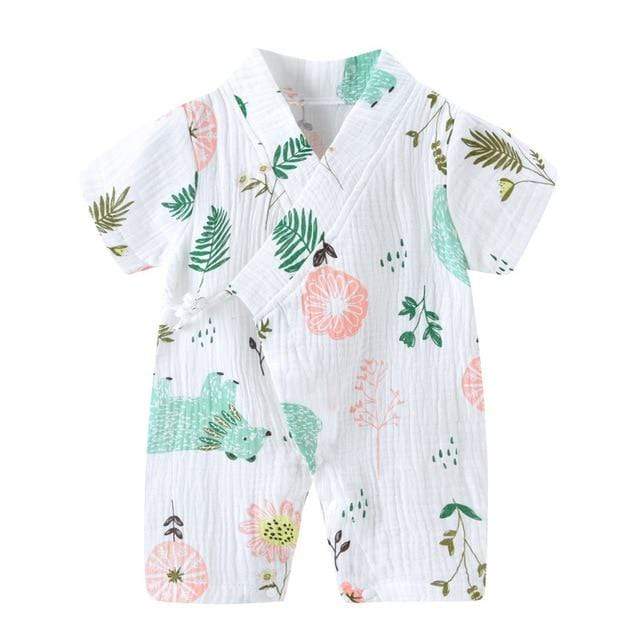 Floral Kimono Rompers - Image 5