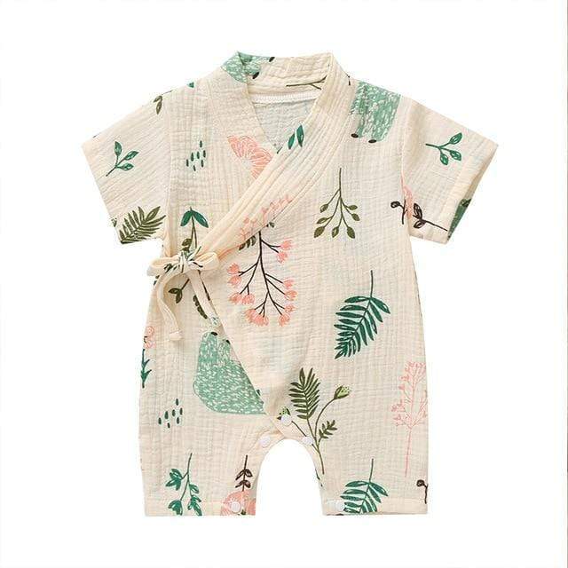 Floral Kimono Rompers - Image 7