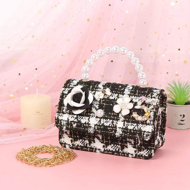 Flowers' Pearls Crossbody Shoulder Bag - Image 6