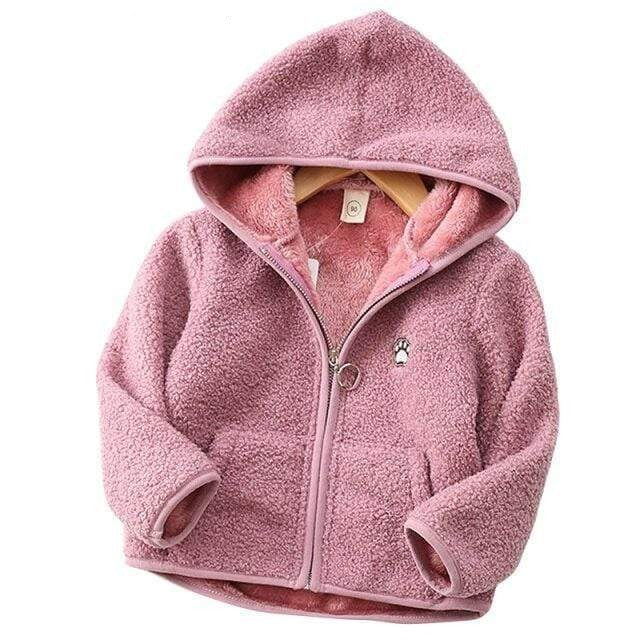 Fluffy Hooded Fleece Jacket - Image 3