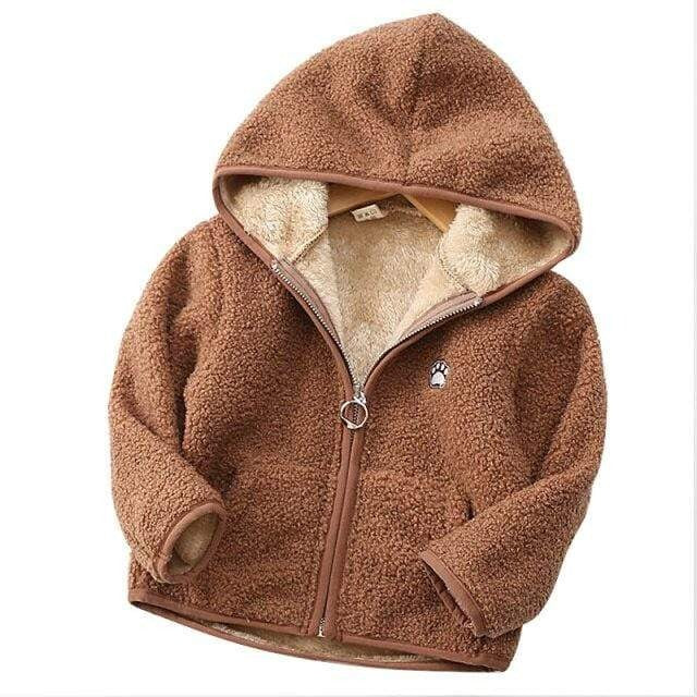 Fluffy Hooded Fleece Jacket - Image 4