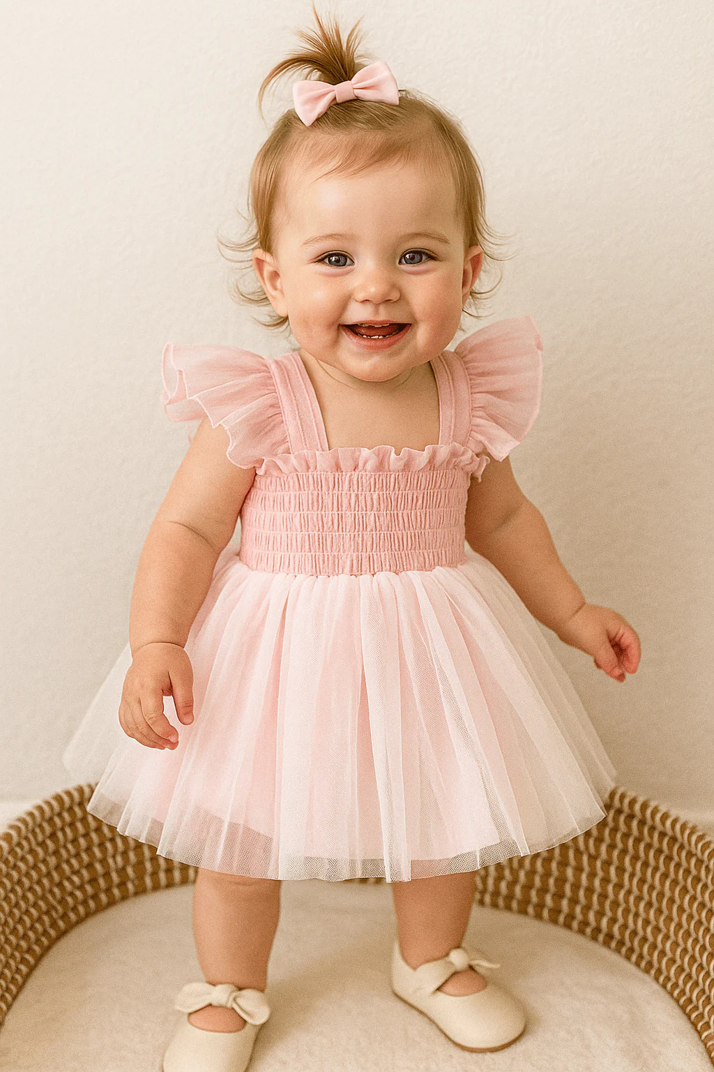 Fly Sleeve Girl Tutu Romper - Image 8