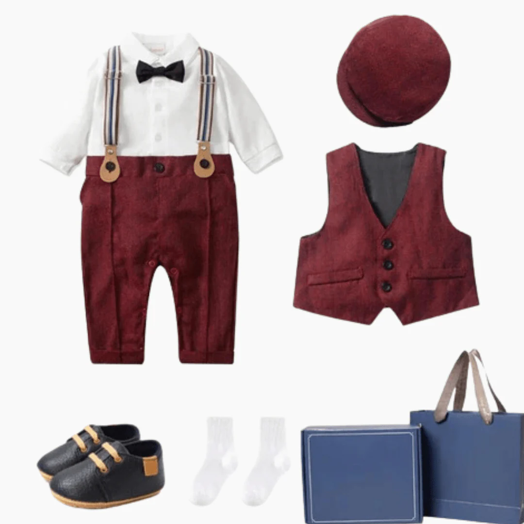 Formal Gentleman Baby Boy Outfit - Image 2