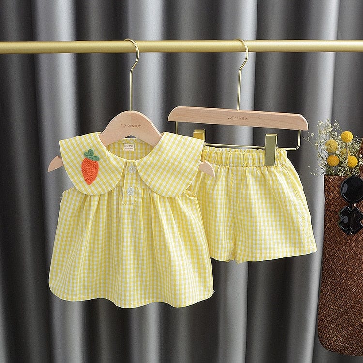 Fruit Gingham Girl Outfit - Image 3