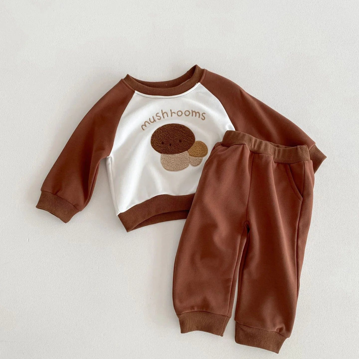 Fruit Pattern Sweatshirt Set - Image 4