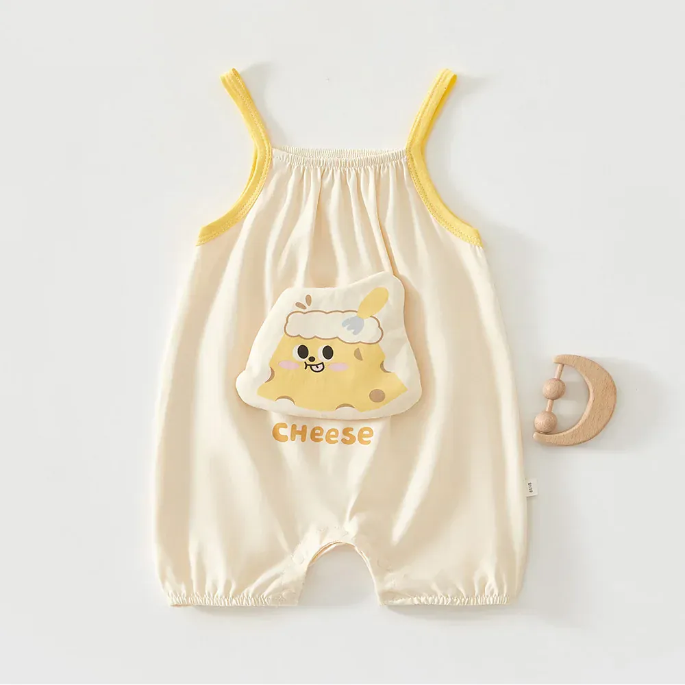 Fruit Print Baby Romper - Image 5