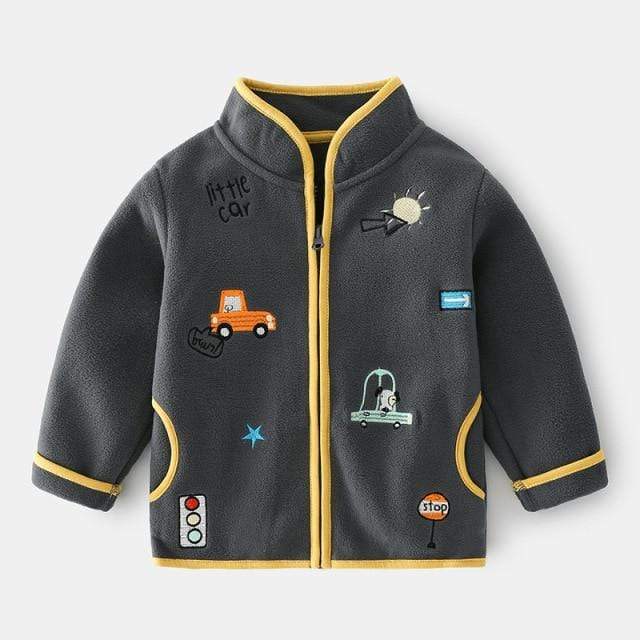 Fun Cartoon Boy Cardigan - Image 4