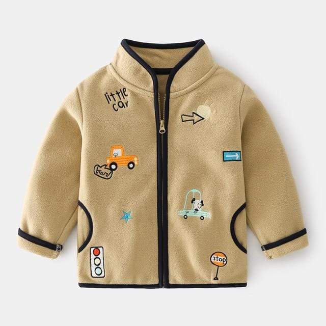 Fun Cartoon Boy Cardigan - Image 5