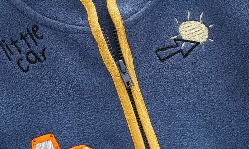 Fun Cartoon Boy Cardigan - Image 9