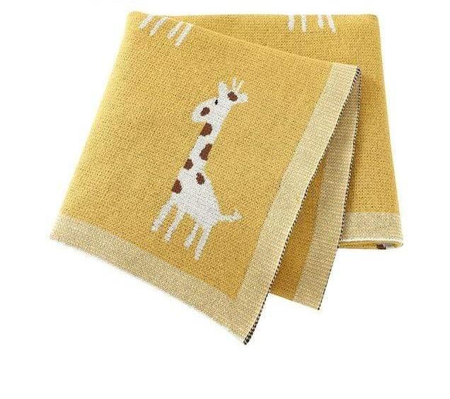 Giraffe Pattern Baby Blankets - Image 4