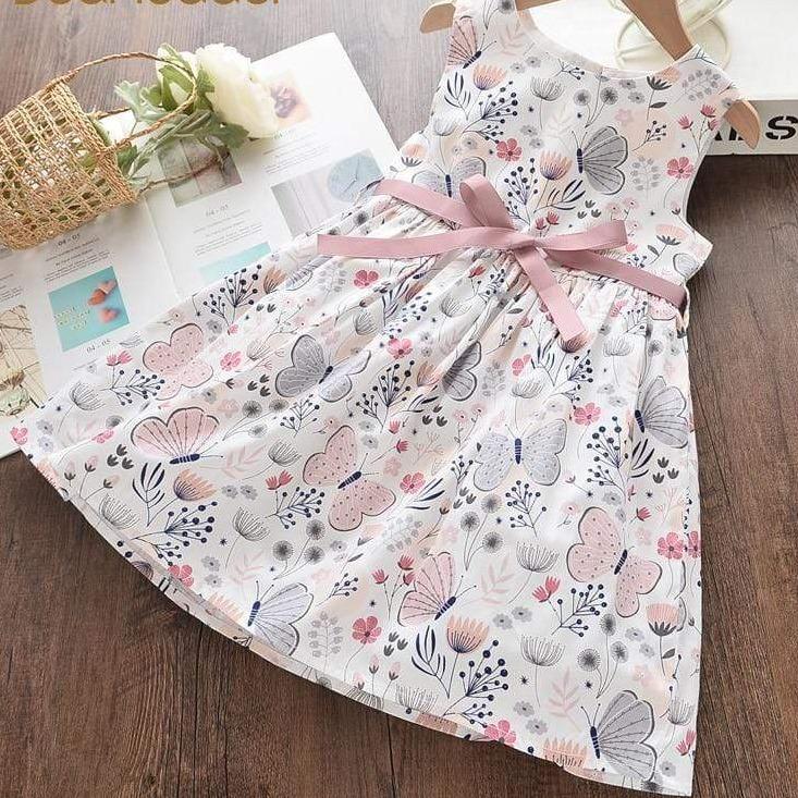 Girl Butterfly Dress - Image 2