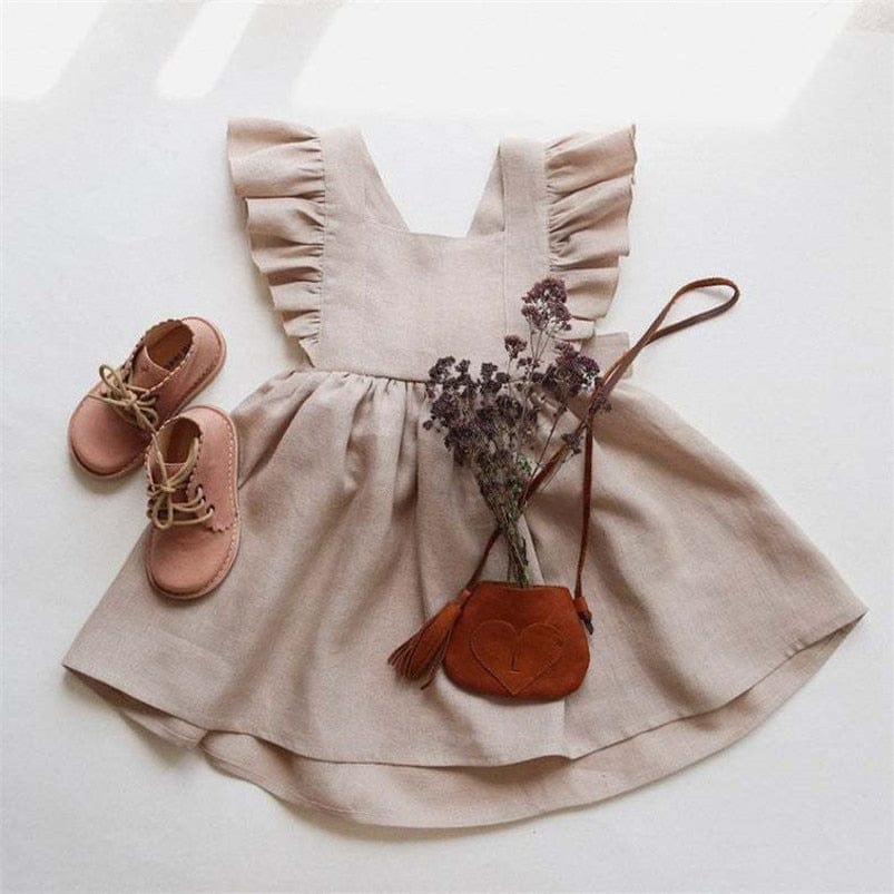 Girl Pinafore Dress - Image 2