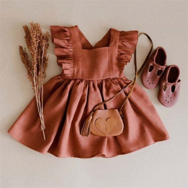 Girl Pinafore Dress - Image 3