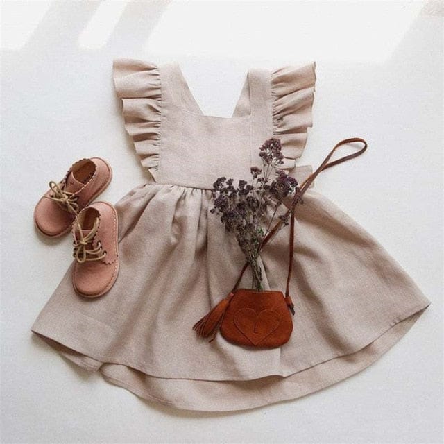 Girl Pinafore Dress - Image 4