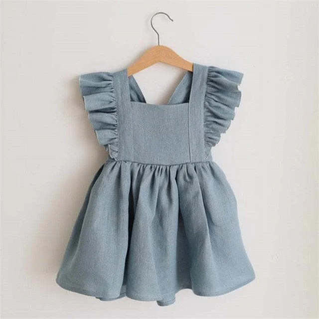 Girl Pinafore Dress - Image 5