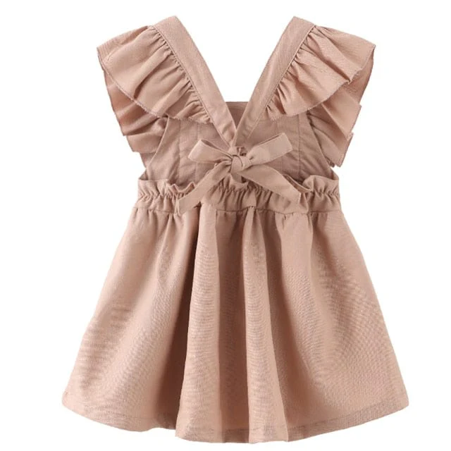 Girl Pinafore Dress - Image 6