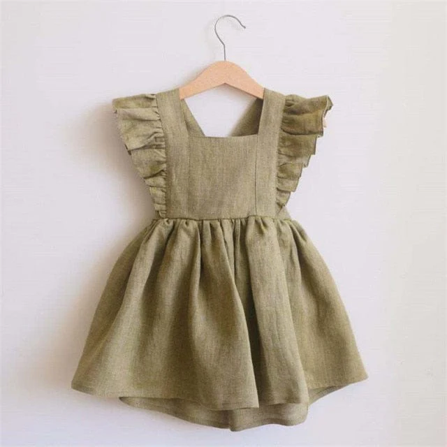 Girl Pinafore Dress - Image 8