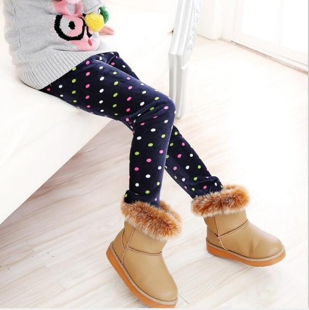 Girl Velvet Legging Pants - Image 3