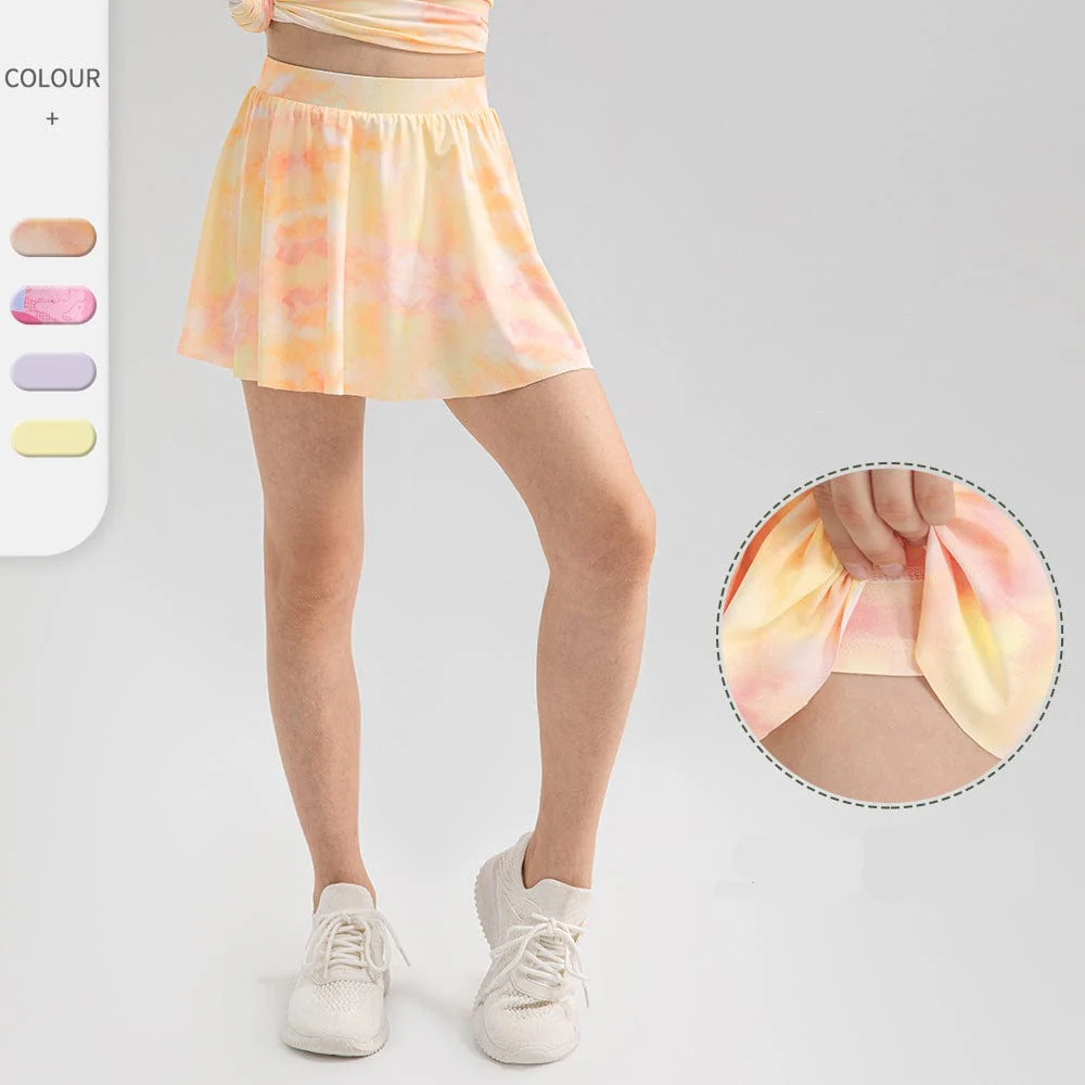 Girls Cool Touch Sports Skirt Pants - Image 2
