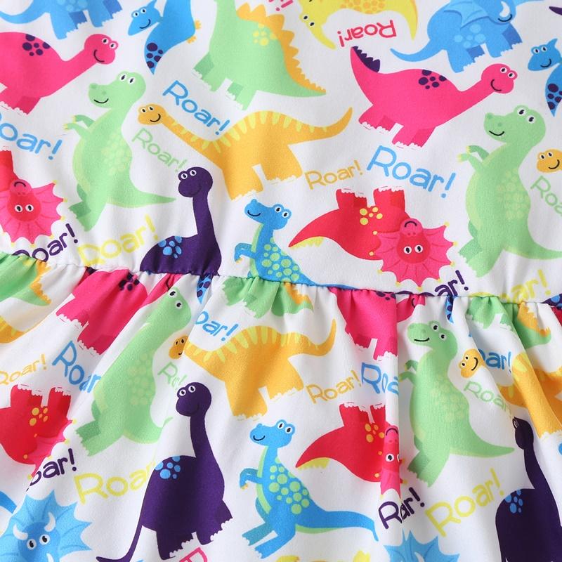 Girls Dinosaur Dress - Image 14
