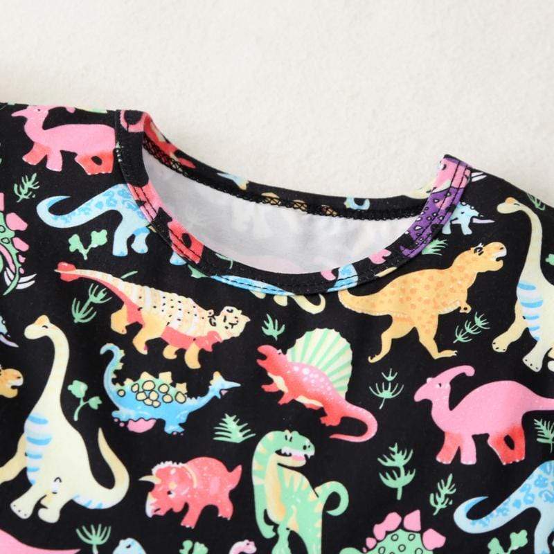 Girls Dinosaur Dress - Image 15