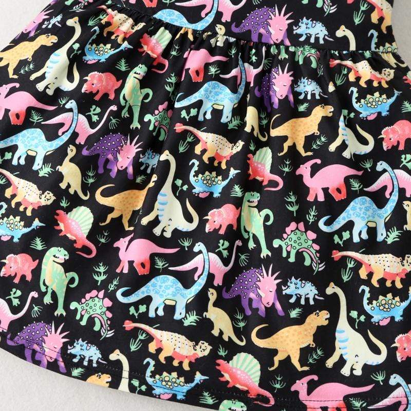 Girls Dinosaur Dress - Image 7