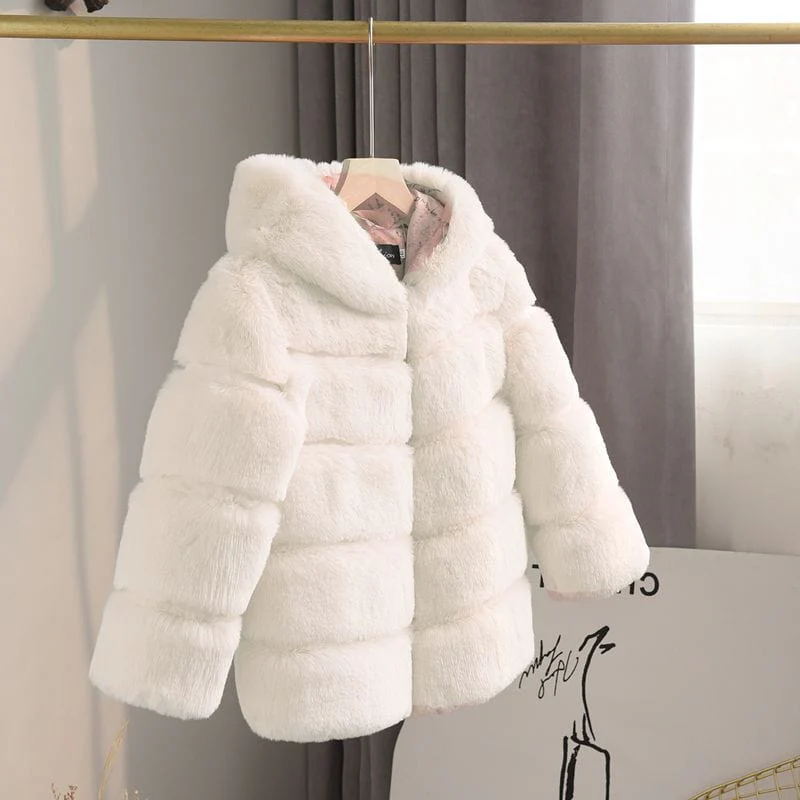 Winter Faux Fur Coat - Image 5