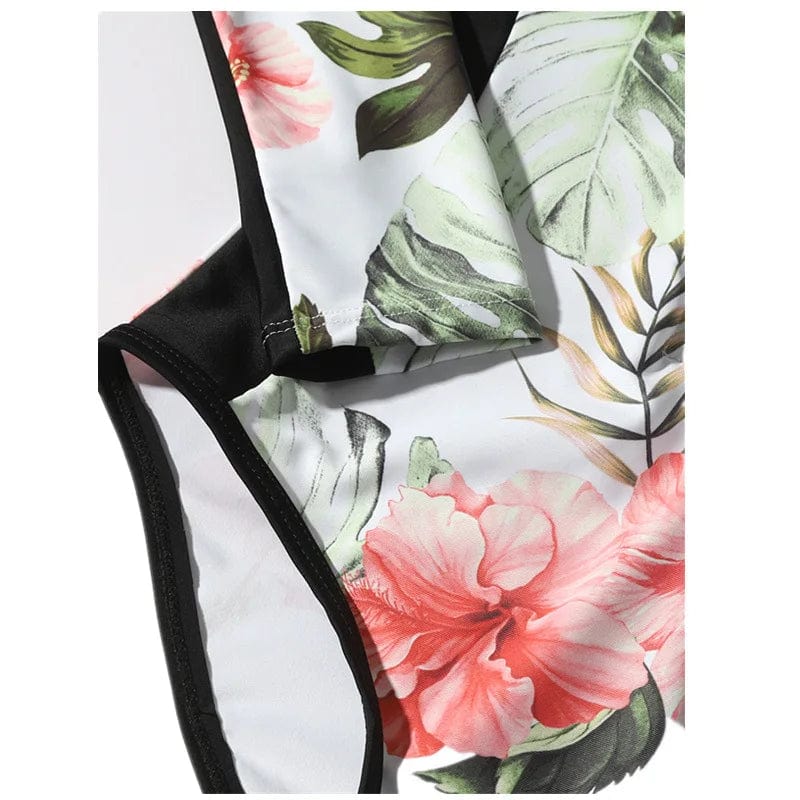 Girls Floral Surfing Swimwear - Image 3