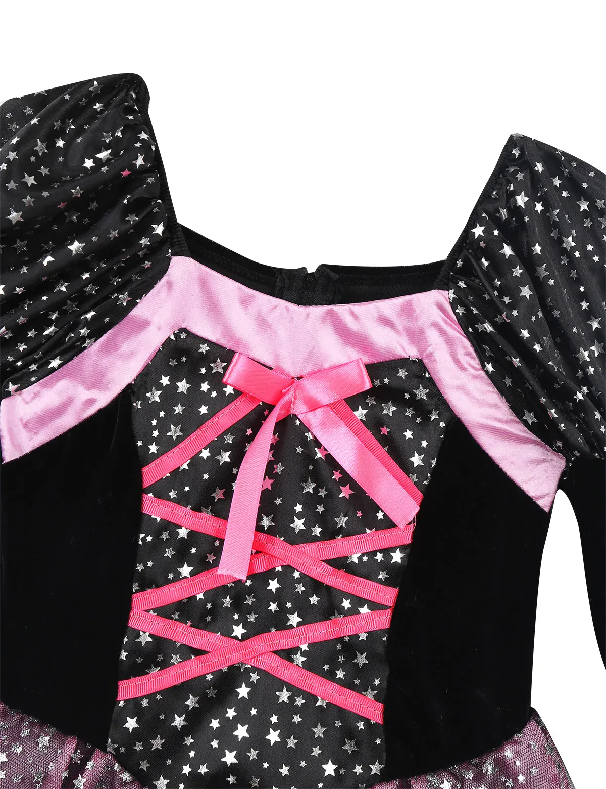 Girl's Glitter Witch Costume - Image 6