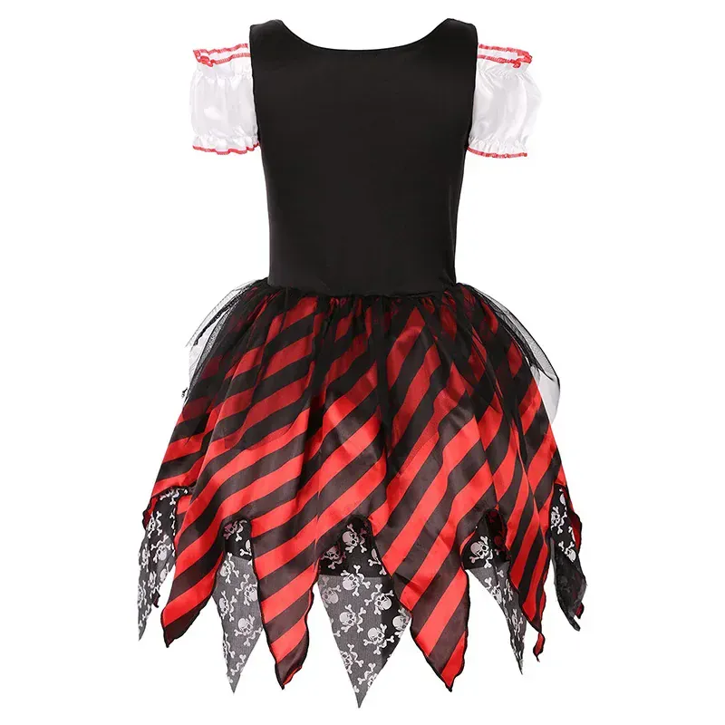Girls Pirate Costume Set with Accessories - Image 6